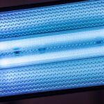 UV light system for private well water. Ultraviolet water purification for home.