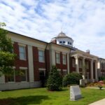 Warren County Courthouse, NJ. Legacy agriculture impacts wells in Sussex & Warren counties. Water testing needed.