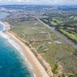 Ocean County homes aerial view. Well water testing urged for Ocean County homes near the coast.