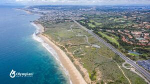 Ocean County homes aerial view. Well water testing urged for Ocean County homes near the coast.