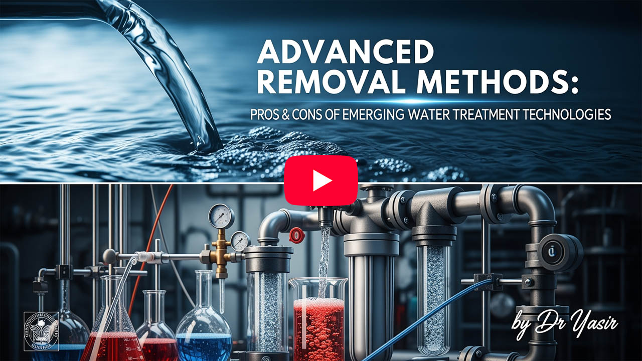 Advanced Removal Methods: Pros & Cons of Emerging Water Treatment Technologies. Water filtration system for soil and aquifer cleanup.